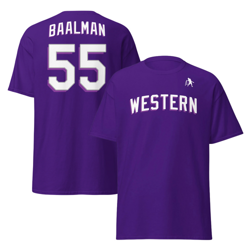 Patrick Baalman Western Wildcats Jersey Tee