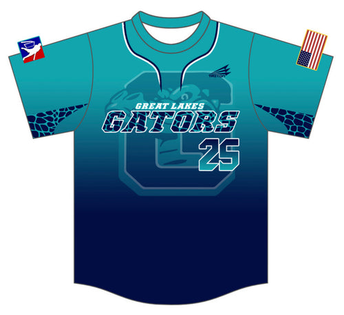 Great Lakes Gators “Dark Moxie” Jersey (FULLY CUSTOM)